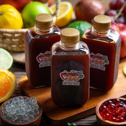 ชาดำเย็นขวด