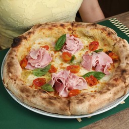 Pizza Bianca & Cotto