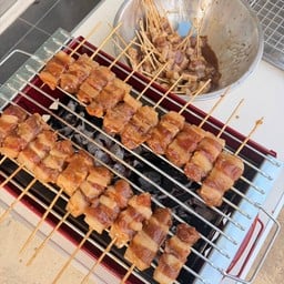 หมูปิ้งหน้าบ้าน ซอยเวิร์คพ้อย-รังสิต