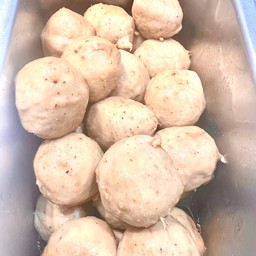 ลูกชิ้นเนื้อลวก ชุด 12 ลูก