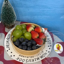 ผลไม้รวม (สตรอเบอร์รี่/บลูเบอร์รี่/องุ่น)