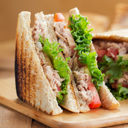 แซนวิสหมู Pork Sandwich