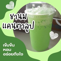 ชานมแคนตาลูป