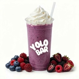 มิกซ์เบอรี่ นมสดปั่น นัวสุดๆ แก้วยาว