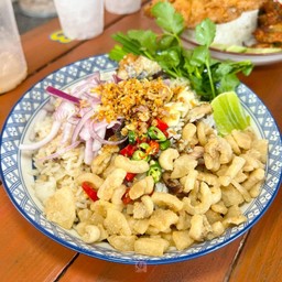 ข้าวผัดกากหมู