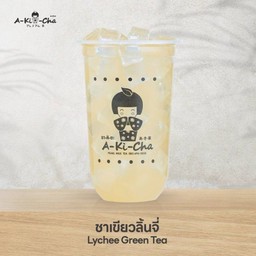 ชาเขียวลิ้นจี่