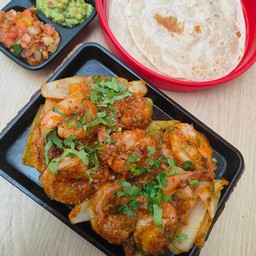 Grilled Prawn Fajitas