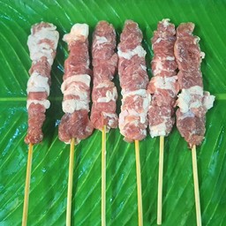 หมูสันคอ (หม่าล่าปิ้งย่าง)