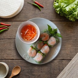 ปอเปี๊ยะสดเวียดนามกุ้ง