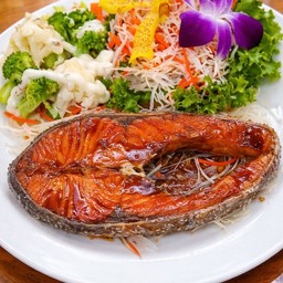 แซลมอนทอดเทอริยากิ