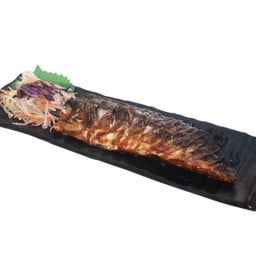 G03 ซาบะย่างซอสเทริยากิ (Grilled Mackerel with Teriyaki Sauce)