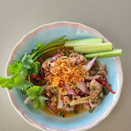 ลาบเป็ดคั่ว