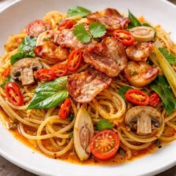 เข้าเส้น สปาเก็ตตี้ X BU