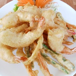 กุ้งชุบแป้งทอด