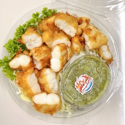 ไข่ปลาหมึกทอด M