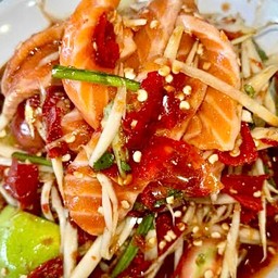 ตำ แซลมอนดอง แซ่บเวอร์ นัวคักแหน่