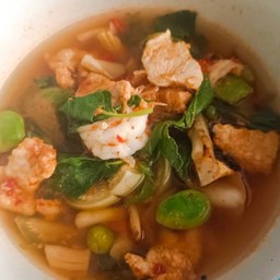 แกงป่า(เป้นกับข้าว)