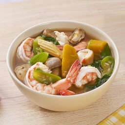 แกงเลียงกุ้งสด