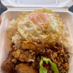 Seafood ซีฟู๊ด ลุงตุ้ย  ยำ  อาหารตามสั่ง