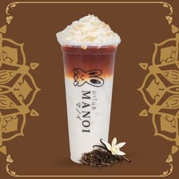 ไทยนวล (ชาไทยนมสดวานิลลา +วิปครีม)