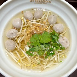 เกาเหลาลูกชิ้น เนื้อ น้ำใส