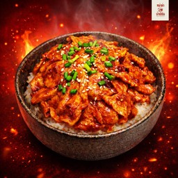ข้าวสันคอหมูหม่าล่า