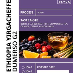 Ethiopia Yirgacheffe Dumerso G2