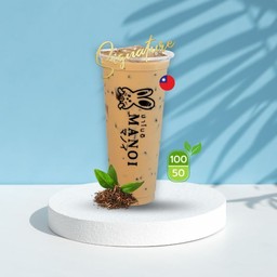 ชานม มาโนอิ (หญ้าหวาน)