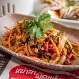 ยำฟองเต้าหู้สาหร่าย