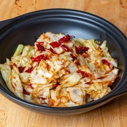 กะหล่ำปลีผัดพริกแห้ง