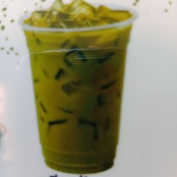 ชาเขียว (ใช้หญ้าหวาน แทนน้ำตาล)