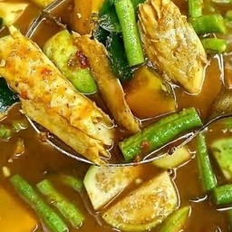 แกงไตปลาใส่ปลาทู