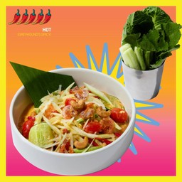 ตำไทย เนยถั่ว