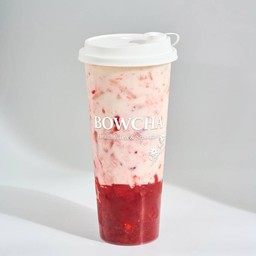 นมสดสตอเบอร์รี่