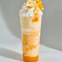 นมสดส้มปั่น วิปครีม