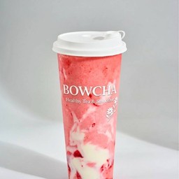 สตอเบอร์รี่สมูทตี้โยเกิร์ต