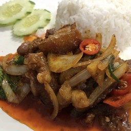 ข้าวราดพริกเผา