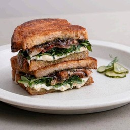 Serrano ham & cheese toastie