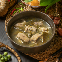 ตุ๋นซี่โครงอ่อนใบชะมวง (S)