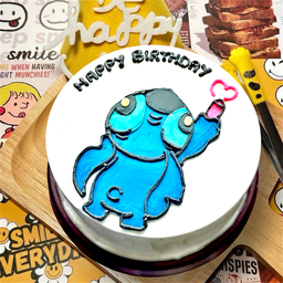 เค้ก 0.5P - Choc ( 20 ) - Stitch in love