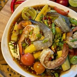 ตำกุ้งทูโทน