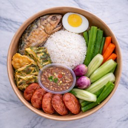 ข้าวน้ำพริกลงเรือโบราณ
