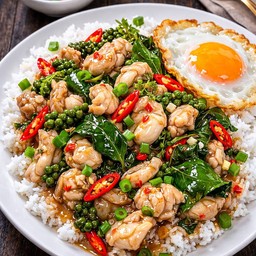 ข้าวผัดขี้เมาไก่
