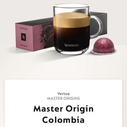 ☕️ Master Origin Colombia : เข้มระดับ 5 : 230ml (ไม่มีน้ำแข็ง)