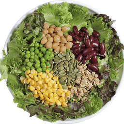 สลัดถั่วหลากสี