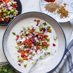 Vegetable Raita