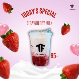 นมสดสตอเบอร์รี่