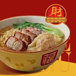 บะหมี่เกี๊ยว หมูแดงฮ่องกง