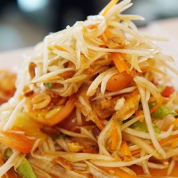 ส้มตำร้านเจ้เเพร โป่ง
