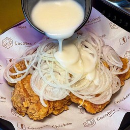 ไก่สโนว์ออเนียน (9 ชิ้น) Chicken Snow Onion (boneless)